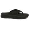 Skechers Go Walk Flex Sandalo, Sandali Uomo, Sintetico Nero, 45.5 EU