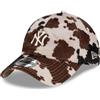 New Era MLB 9TWENTY - Berretto con stampa animale, motivo: New York Yankees