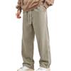 Vhersily 2026 Jeans Larghi da Uomo, Pantaloni Boyfriend in Denim con Elastico in Vita e Coulisse, Gamba Dritta Alla Moda Da Palestra Moto Da Basket Hip Hop Pantalone Da Jogging Pantaloni Giapponesi
