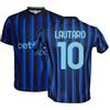 L.C. SPORT Maglia Inter Lautaro Martinez 10 Replica Ufficiale Autorizzata 2025-2026 Bambino (Taglie-Anni 2 4 6 8 10 12) Adulto (S M L XL XXL) - S