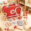 Set da Dottore in Legno Gioco di Ruolo Kit da Medico Giocattolo