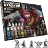 SET INIZIALE GAMES MASTER 15 X 18 ML ACRILICI WARPAINTS FANATIC CON 1 PENNELLO