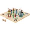 ‎Legler Italia 6257 Ludo Animali della Fattoria small foot in legno, gioco di società Ludo con
