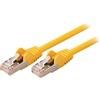 Valueline Vlcp85121Y025 Cavo di rete Cat5E Sf/Utp RJ45 (8/8) maschio - RJ45 (8/8) maschio 0,25 M Giallo