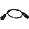 Osculati Adattatore Xd Lowrance da 7 a 9 pin nero per Airmar XDCRS nero per Airmar XDCRS