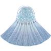 Aokbean 50 Pezzi 13cm Nappine Sfumate Colorate per Segnalibri-Blu | Nappe Decorative per Ventagli,Segnalibro,Orecchini,Portachiavi,Laurea e Decorazioni,la Creazione di Gioielli