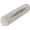 Generico Federa Cuscino Cervicale Traspirante con Cerniera Nascosta, Copri Cuscino Cilindrico 40x15 18x60 20x60 20x80, for Camera da Letto e Soggiorno(Beige,80x20cm)