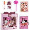 CERDÁ LIFE'S LITTLE MOMENTS Diario Set Minnie - Diario per bambini con penna fuzzy, adesivi e accessori a tema Minnie Mouse per ragazze creative che amano scrivere, disegnare e personalizzare il proprio mondo