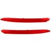 Generic 2 Pz Paraurti Posteriore Riflettore Luce Posteriore per Skoda Octavia 2 Facelift (2009-2013) Sinistra & Destra 1Z0945105 1Z0945106 Rosso GGG