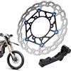 BIUGERCN Disco Freno Moto Anteriore Flottante 270 mm per Surron Ultra Bee Dirt Nero