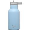 Kiokids Bottiglia Azurro In Acciaio Inox 350ml