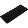Homwiz Tappetini per Scale Antiscivolo, 15 Tappetini Autoadesivi per Gradini Interni, Ritagliabile e Riutilizzabile - Protezione per Animali Domestici, Anziani e Bambini (Nero, 55x22 cm)