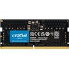 Crucial CT8G48C40S5 (1 x 8GB, 4800 MHz, RAM DDR5, SO-DIMM), Memoria RAM, Nero