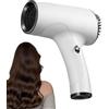 Generico Fon Cordless, Asciugacapelli Senza Filo Ricaricabile, Asciugacapelli Senza Filo 500W Con Ricarica A Presa - A 2 Velocità Basso Rumore Con Batteria Ricaricabile | Per Uomini Donne Casa Dormitorio