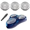 Suleto HQ9 Testine di ricambio per Philips Norelco Rasoio HQ9 HQ9070 HQ9080 HQ8240/8260 PT920 8140XL 8150XL 8160XL 8170XL