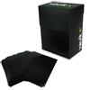 Vault X Deck Box per Carte da Collezione e 100 Bustine Nere, Contiene 80+ Carte