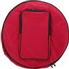 ERINGOGO Borsa per Rullante Custodia Portatile Rinforzata, 13-14 Pollici | Tracolla Portatile Inclusa, per Esibizioni All'aperto, Tessuto Oxford, Colore Rosso