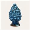 KeyHome Store Pigna Artigianale in Terracotta Blu H.16x25 cm