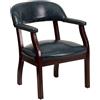 Flash Furniture Vinile Nero Cesto conferenza Sedia, Legno, Navy Vinyl, No,Navy Vinyl