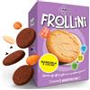 EatPro Biscotti Proteici Frollini Mandorla E Cacao EatPro 6 Monoporzioni Colazione Proteica, Snack Proteici, 30% Proteine 18% Fibre, Low Carb Biscotti Keto Diet, Dieta Chetogenica Prodotti, Dolci Proteici