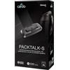 Cardo Soluzione integrata compatibile con i caschi Shoei di terza generazione (GT-Air 3, NEOTEC 3 e J-Cruise 3). Include le funzioni di Packtalk.