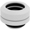 Corsair Connettori XF Hardline per tubi rigidi con diametro esterno di 14mm, pacco da quattro, bianco
