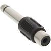 InLine® Audio Adapter 6.3mm male to RCA mono female