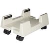 LINK Supporto Computer Verticale con Ruote, Grigio