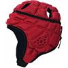 Nsaroche Casco Protettivo Bambini Allenamento Sportivo Imbottito Copricapo Antiurto EVA Morbida Allenamento Gioco Pratico Traspirante E Regolabile Adatto per, Rosso, M 7-12 Anni