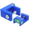 Zerodeko Kit 2pezzi Livellatore per Arco Blu, Strumenti di Tuning per Corda e Riposo Freccia, Compatibile Archi Compound, Materiale PE e Metallo, Leggero e Portatile per Uso sul Campo