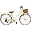 Dolce Vita By Canellini Bici da città vintage retrò citybike ctb cappuccino 26 (Verde Chiaro)