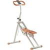 YWMJZEU Stepper Verticale con Manubrio Salvaspazio Stepper con Manubrio Basso Impatto Saliscale per Appartamento, Viola