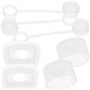 LIGHTAOTAO Tappo in Silicone Bianco Anti-Perdita per Bottiglia Copertura per Cannuccia, Facile da Installare e Comodo da Sostituire, per Uso Quotidiano e Viaggi