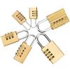 Haogui Lucchetto di Sicurezza Solido con Combinazione Password e codice for armadietti digitali da Palestra, cassetti for valigie