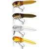 ZMdooreasy Girino Topwater Esca 8,5 cm Realistica Nuoto Azione (Marrone)