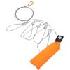 ULTECHNOVO Clip per Stringer da Pesca in Acciaio Inossidabile Chiusura Girevole Avanzata, per Pesca in Kayak e Pesce Fresco, Resistente e Sicura