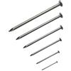 Haogui 5-500 Pezzi Chiodi in Legno a Testa Tonda Piatta in Acciaio al Carbonio for ferramenta Decorativa for mobili, Lunghezza 16 mm-100 mm(2.2x40mm 70pcs)