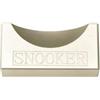 Homyl Posizionatore Biliardo Realizzato in Blocco di Alluminio Utensile Supporto Blocca Palle Accessorio Specifico per Arbitro, Posizionatore Con Marcatura SNOOKER Difetti Superficiali Minori