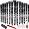 Full Choice 13 grip da golf in gomma antiscivolo ad alta aderenza + kit ripping, impugnatura per mazze da golf con texture micro, dimensioni standard, bianco, RG01
