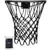 Generic Rete da basket di ricambio resistente, rete anti-frusta di dimensioni standard per interni ed esterni, 12 cerchi ad anello, resistente a tutte le condizioni atmosferiche