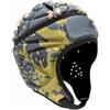 AsrMyjcx Casco Protettivo Bambini Imbottito con EVA Copricapo Antiurto per Attività Sportive Casco Allenamento Materiale Traspirante E Leggero Adatto per Sport, Giallo, Grigio, Bambino