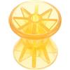 FOYTOKI Rullo per Rimorchio Barca e Rullo di Chiglia in PVC Giallo, Guida Precisa e Protezione Delicata, per Barche e Yacht, Accessorio per Varo e Alaggio Kayak