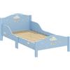 AIYAPLAY Letto Montessori per bambini 3-6 anni con sponde e forma a nuvola, blu | Aosom Italy