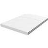 HOMCOM Materasso Pieghevole 195x120cm, 10cm, Rivestimento Lavabile, Ideale per Ospiti/Campeggio | Aosom Italy