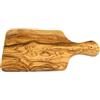 D.O.M. Die Olivenholz-Manufaktur D.O.M. Tagliere in Legno d'ulivo, 27 cm, con Manico