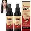 WRANBAO Zafferano & Polygonum Multiflorum - Rafforza le radici dei capelli, idrata e domina crespo, spray per capelli con essenza, previene la caduta dei capelli, unisex, adatto per tutti i tipi di capelli (2