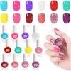 AYBUY Set di 12 smalti per unghie, Smalto Unghie Insta-Dri, non tossico | a base d'acqua, ad asciugatura rapida, smalto per unghie da 5 ml per salone fai da te e manicure a casa, Stile C-2