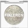 Fixleren Palette di ombretti camaleontici glitterati per evidenziare, ombretti metallici che cambiano a lungo, olografici, multicromati, colore bianco perlato (Pearl White-17)