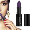 Weduspaty Rossetto Opaco, Rossetto di Velluto di Lunga Durata per Labbra Opaco, Rossetti Idratanti Impermeabili per Trucco a Tema Halloween, Viola dell'Uva