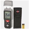 Brennenstuhl Misuratore di umidità FM-01 (Misuratore di umidità per legno o materiali da costruzione, misuratore di umidità per legno con display LCD, funzione Hold e spegnimento automatico)